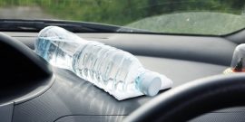 Чем опасна бутылка с водой, забытая в автомобиле