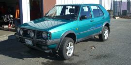 Редкий внедорожник Volkswagen Golf II