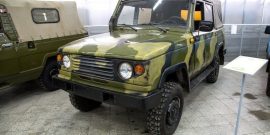 Очередной военный джип УАЗ-3172, не вышедший в серийное производство