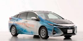 Прототип Toyota Prius с солнечными батареями выехал на дороги Японии для тестирования