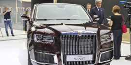 Новый российский автомобиль Aurus Senat S600
