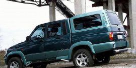 Демонстрационные фотографии автомобиля УАЗ-2362 «Бизон»